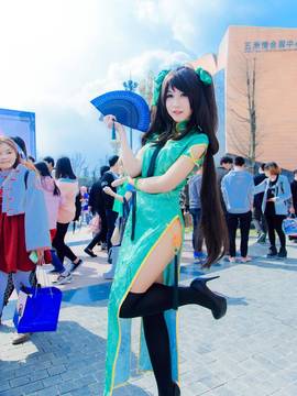 《王者荣耀》孙尚香同人旗袍 C O S P L A Y_0067