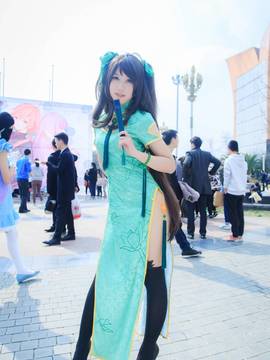 《王者荣耀》孙尚香同人旗袍 C O S P L A Y_0068