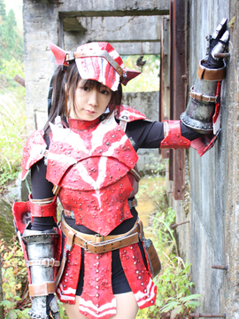 [生チョコ] monster hunter cosplay ROM_136