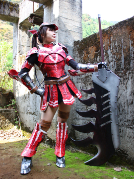[生チョコ] monster hunter cosplay ROM_143