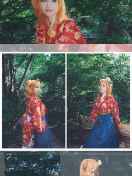 《Lovelive！》高坂穗乃果 大正未觉醒 C O S P L A Y_0014