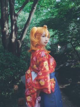 《Lovelive！》高坂穗乃果 大正未觉醒 C O S P L A Y_0015