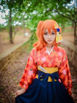 《Lovelive！》高坂穗乃果 大正未觉醒 C O S P L A Y_0021