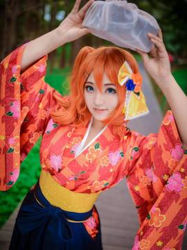 《Lovelive！》高坂穗乃果 大正未觉醒 C O S P L A Y_0022