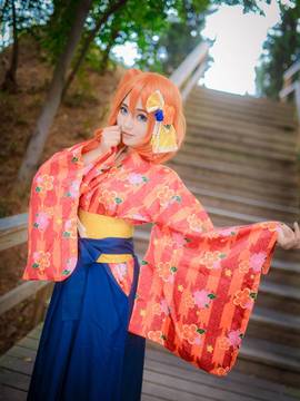 《Lovelive！》高坂穗乃果 大正未觉醒 C O S P L A Y_0023