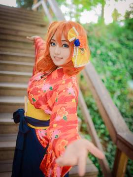 《Lovelive！》高坂穗乃果 大正未觉醒 C O S P L A Y_0024