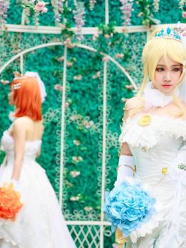 《Lovelive！》绘里&果果花嫁ver C O S P L A Y_0002