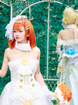 《Lovelive！》绘里&果果花嫁ver C O S P L A Y_0003