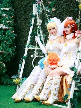 《Lovelive！》绘里&果果花嫁ver C O S P L A Y_0006