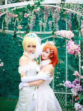 《Lovelive！》绘里&果果花嫁ver C O S P L A Y_0008