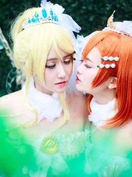 《Lovelive！》绘里&果果花嫁ver C O S P L A Y_0009