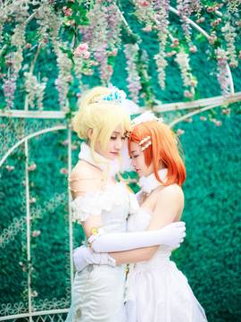 《Lovelive！》绘里&果果花嫁ver C O S P L A Y_0010
