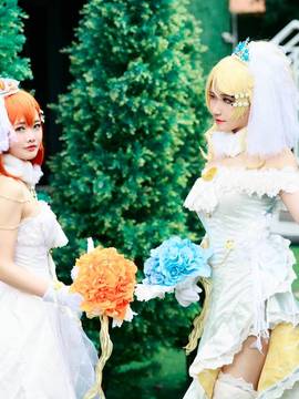 《Lovelive！》绘里&果果花嫁ver C O S P L A Y_0012