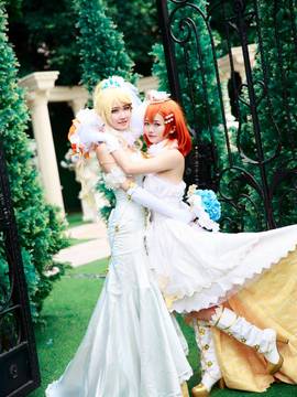 《Lovelive！》绘里&果果花嫁ver C O S P L A Y_0013