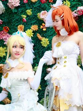 《Lovelive！》绘里&果果花嫁ver C O S P L A Y_0015