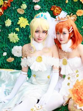 《Lovelive！》绘里&果果花嫁ver C O S P L A Y_0017