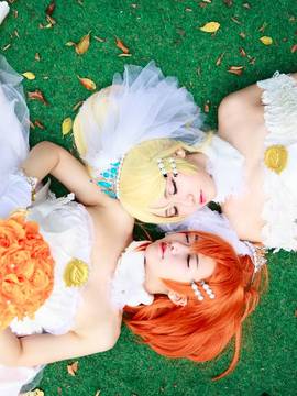 《Lovelive！》绘里&果果花嫁ver C O S P L A Y_0018