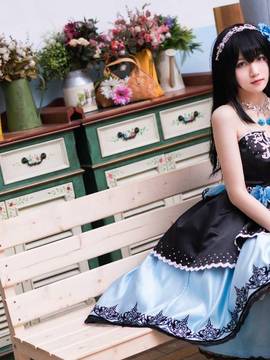 《偶像大師灰姑娘女孩》舞會中的鷺澤文香 C O S P L A Y_鹭沢文香 (3)