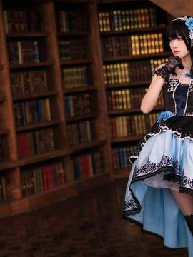 《偶像大師灰姑娘女孩》舞會中的鷺澤文香 C O S P L A Y_鹭沢文香 (6)