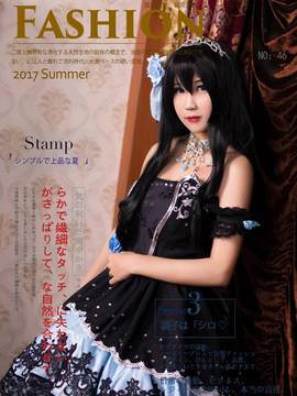 《偶像大師灰姑娘女孩》舞會中的鷺澤文香 C O S P L A Y_偶像大师灰姑娘女孩 鹭沢文香cosplay (3)