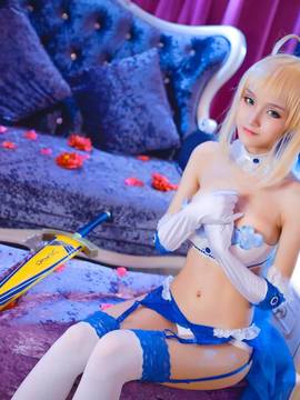 《FateStay Nigh》saber gk 手办ver C O S P L A Y_0003