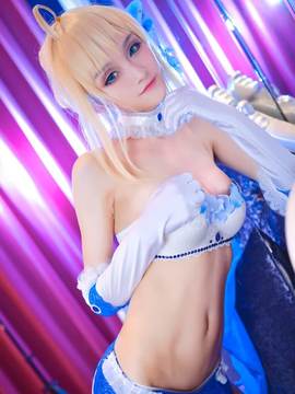 《FateStay Nigh》saber gk 手办ver C O S P L A Y_0004