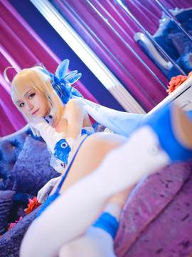 《FateStay Nigh》saber gk 手办ver C O S P L A Y_0009