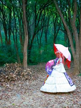 《东方永夜抄》八云紫礼装C O S P L A Y_0017