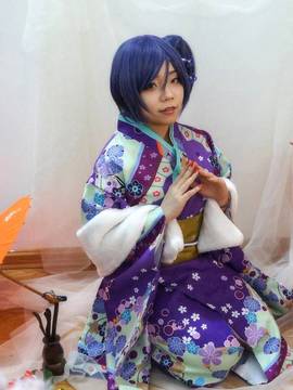 《LoveLive 》 东条希正月和服未觉醒 C O S P L A Y_0016