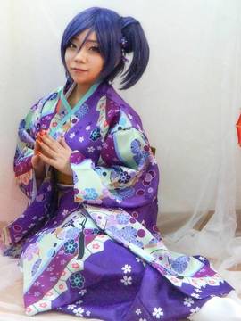 《LoveLive 》 东条希正月和服未觉醒 C O S P L A Y_0017