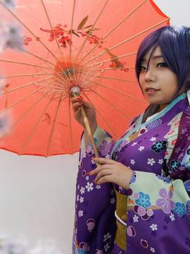《LoveLive 》 东条希正月和服未觉醒 C O S P L A Y_0023