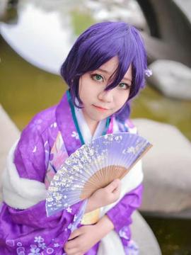 《LoveLive 》 东条希正月和服未觉醒 C O S P L A Y_0025