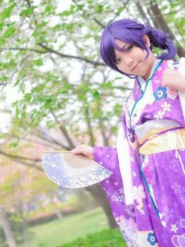 《LoveLive 》 东条希正月和服未觉醒 C O S P L A Y_0028