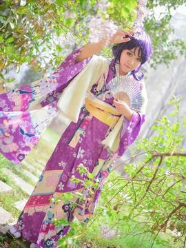 《LoveLive 》 东条希正月和服未觉醒 C O S P L A Y_0030