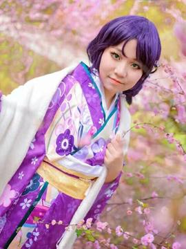 《LoveLive 》 东条希正月和服未觉醒 C O S P L A Y_0033