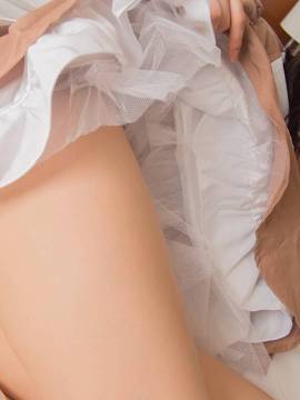 [箱ふぇてぃっしゅ] パイパン美少女 メイドコスプレH ゆりな_030