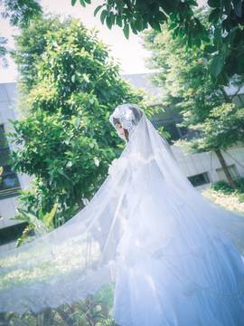 《舰队collection》 金刚同人婚纱C O S P L A Y._0007
