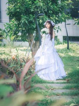 《舰队collection》 金刚同人婚纱C O S P L A Y._0008