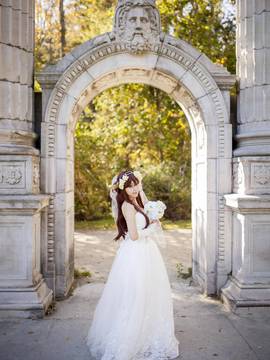 《舰队collection》 金刚同人婚纱C O S P L A Y._0013