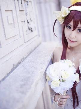 《舰队collection》 金刚同人婚纱C O S P L A Y._0017