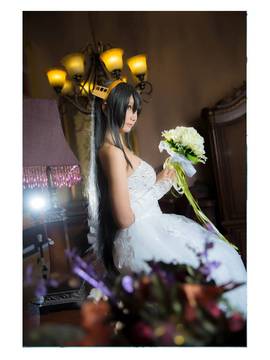 《舰队collection》 金刚同人婚纱C O S P L A Y._0023