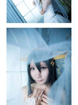 《舰队collection》 金刚同人婚纱C O S P L A Y._0027