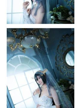 《舰队collection》 金刚同人婚纱C O S P L A Y._0028