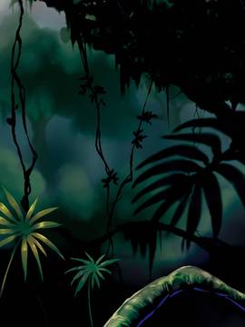 [君子之間的性交就是要射到精液淡得像水一般漢化組] [kedamono (鳥ハラミ)] 危険なジャングル [DL版]_002