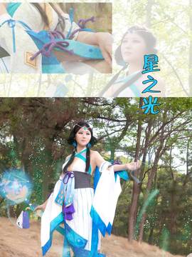 《阴阳师手游》八百比丘尼苍之雀羽 C O S P L A Y_0004