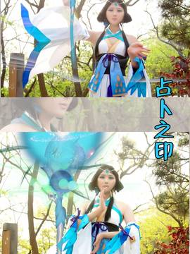 《阴阳师手游》八百比丘尼苍之雀羽 C O S P L A Y_0007