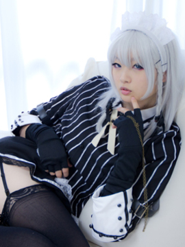 Touhou - Izayoi Sakuya cosplay by Mari_006