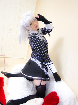 Touhou - Izayoi Sakuya cosplay by Mari_007