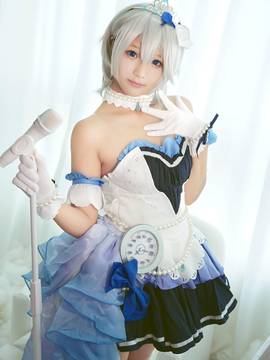 《偶像大師灰姑娘》安娜斯塔西娅C服 C O S P L A Y_安娜史塔西亚cos 安娜史塔西亚 (2)