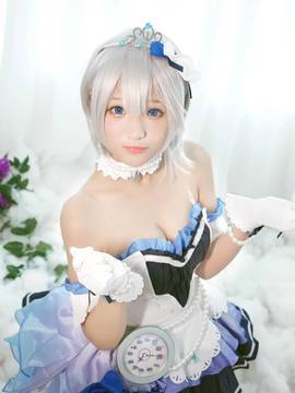 《偶像大師灰姑娘》安娜斯塔西娅C服 C O S P L A Y_安娜史塔西亚cos 安娜史塔西亚 (3)